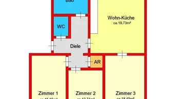 Expose Provisionsfrei: Perfekte 3er-WG mit Wohnküche und großem Innenhofbalkon in bester UNI-Lage / Leonhardstraße ab 01.10.2025 zu vermieten!