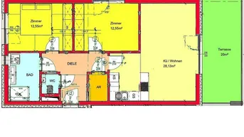 Expose Provisionsfreie Neubau 3-Zimmer Terrassen - Wohnung mit TG-Stellplatz