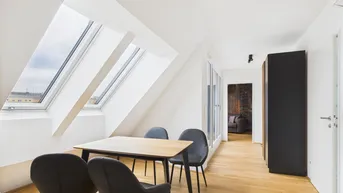 Expose 1. Monat mietfrei: Geräumige, vollmöblierte 3-Zimmerwohnung mit Terrasse und Klimaanlage nahe Floridsdorf Bahnhof