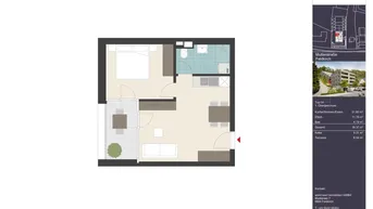 Expose Wohnanlage "Hillside" - kleine aber feine 2-Zimmerwohnung - Top 04