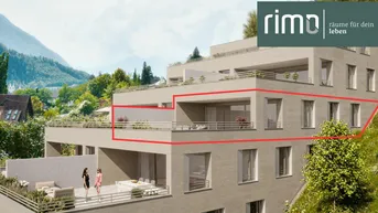 Expose Wohnanlage "Hillside" - Traumhafte 3-Zimmerwohnung mit imposanter Terrasse - Top 17