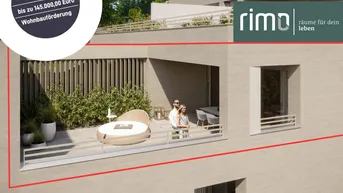 Expose Wohnanlage "Hillside" - Traumhafte 3-Zimmerwohnung mit riesiger Terrasse - Top 13
