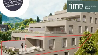 Expose Wohnanlage "Hillside" - Traumhafte 3-Zimmerwohnung mit imposanter Terrasse - Top 15