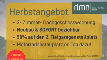 Expose Exklusives Angebot: 3-Zimmer-Dachgeschosswohnung / Top 7