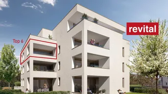 Expose Spitzenlage - zentrumsnahe &amp; ruhige Terrassenwohnung - Top 6 - Bezugsbereit