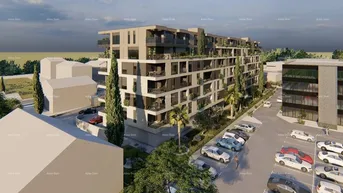 Expose Wohnung Pula. Neues Mehrfamilienhaus. Nähe zum neuen Krankenhaus. S37