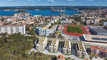 Expose Wohnung Wohnungen zum Verkauf in einem neuen Wohnprojekt in exklusiver Lage, 300 m vom Meer entfernt, Pula,Lungomare !