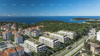 Expose Wohnung Wohnungen zum Verkauf in einem neuen Wohnprojekt in exklusiver Lage, 300 m vom Meer entfernt, Pula,Stoja, Valkane.