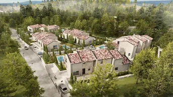 Expose Bauland BARBAN - Bauland mit Projekt (Hälfte eines Duplex), 15 Minuten vom Meer entfernt