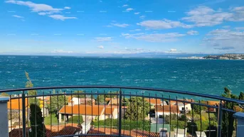 Expose Wohnung Umag, Crveni Vrh, Alberi Apartment mit offenem Meerblick.
