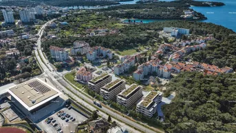 Expose Wohnung Wohnungen zum Verkauf in einem neuen Wohnprojekt in exklusiver Lage, 300 m vom Meer entfernt, Pula,