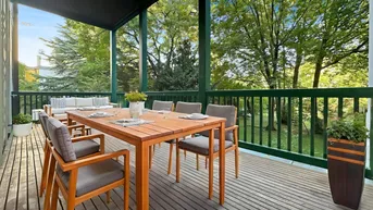 Expose Top-sanierte 5-Zimmer Altbauwohnung mit Veranda in Oberdöbling
