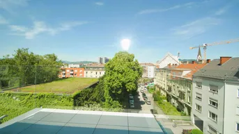 Expose Wohnung mit Penthouseflair! 3 Raum Dachgeschoß-Maisonettewohnung mit 2 Dachterrassen