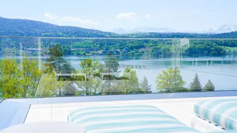 Expose SEEWOHNUNG mit traumhaften Wörtherseeblick - Seezugang - Outdoorpool - Fitness - Sauna