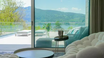 Expose WÖRTHERSEE Nordufer - Ihre perfekte Ferienwohnung mit Wörtherseeblick - Seezugang - Outdoorpool - Fitness &amp; Sauna