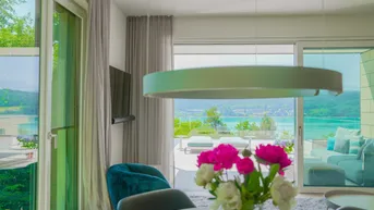 Expose Die perfekte Ferienwohnung mit Wörtherseeblick - Seezugang - Outdoorpool - Fitness &amp; Sauna