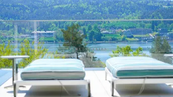 Expose SEEWOHNUNG mit traumhafter Seeblick-Terrasse - Seezugang - Outdoorpool - Fitness - Sauna
