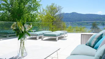 Expose SEEWOHNUNG mit traumhafter Seeblick-Terrasse - Seezugang - Outdoorpool - Fitness - Sauna