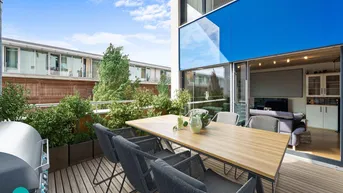 Expose Terrassenglück im 22. | Sommerfeeling inklusive - 3 Zimmer (Garage optional)