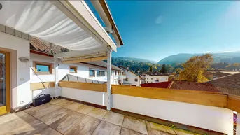 Expose 3-Zimmer-Dachgeschosswohnung mit XXL-Terrasse im Herzen von Volders