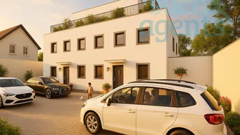 Expose Neubau-Doppelhaushälfte in Massivbauweise inkl. 2 Parkplätzen