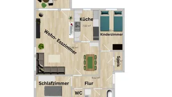 Expose Familientraum! 3 Zimmer Wohnung mit Balkon und Stellplatz in Lustenau