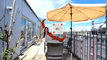Expose Terrassenwohnung mit Zugang aus allen 3 Zimmern - modern &amp; hochliegend, zentral - in top Lage!
