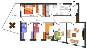 Expose Imst Oberstadt Streleweg: 4 Zimmer Wohnung, Terrasse, 2 AAP, günstig!
