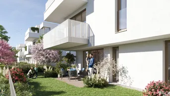 Expose Ihr neues Zuhause – Perfekt geschnittene 2 Zimmer-Gartenwohnung - Leben am Mühlwasser! Keine Provision
