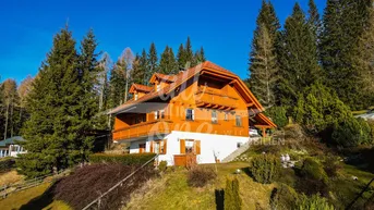 Expose Wohnen auf 1.230 Metern Höhe - Traumhaus in Diex