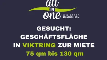 Expose Geschäftsfläche zur MIETE in Viktring 75qm bis 130qm