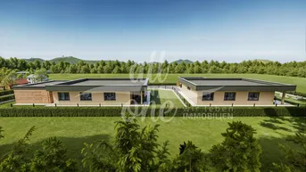 Expose Zwei *NEUBAU* Bungalows auf einem Gesamtgrundstück (belagsfertig) – in Rosegg bei Velden