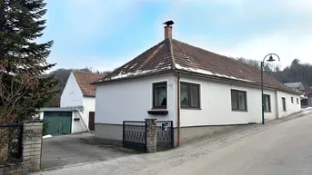Expose Renovierungsbedürftiger kleiner Dreikanthof mit Garten