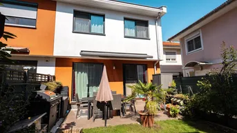 Expose Familiengerechtes Doppelhaus in 1220 Wien mit idyllischem Garten, Terrasse &amp; KFZ-Abstellplatz in absoluter Ruhelage