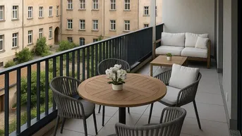 Expose Moderne Balkonwohnung mit Innenhofblick – zentral bei der U-Bahn