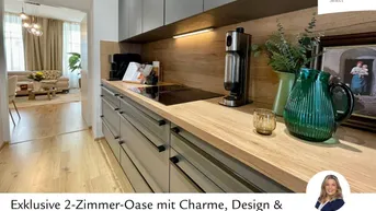 Expose Design trifft Komfort: Luxuriöse 2-Zimmer-Wohnung mit Boho-Flair