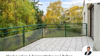 Expose Absolut ruhige 4 Zimmer Wohnung | Balkon | Gartenbenützung | 3. Stock