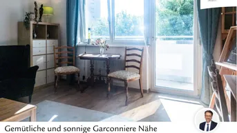 Expose Gemütliche und sonnige Garconniere Nähe UKH | mit Westbalkon und Parkplatz in Graz-Eggenberg