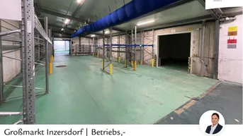Expose Großmarkt Inzersdorf | Betriebs,- Produktions- und Lagerflächen | Widmung für Lebensmittel und Floristik