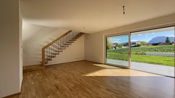 Expose PROVISIONSFREI + BARRIEREFREI - Mit Lift zwischen EG und OG. 4 Zimmer, 2 Terrassen &amp; Garten!