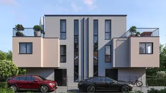 Expose LUXURY VILLA 21 - WÄRMEPUMPE - DECKENKÜHLUNG - ELEKTRISCHE AUßENBESCHATTUNG - PARKPLATZ!