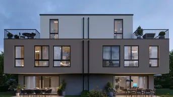 Expose LUXURY VILLA 21 - WÄRMEPUMPE - DECKENKÜHLUNG - ELEKTRISCHE AUßENBESCHATTUNG - PARKPLATZ!
