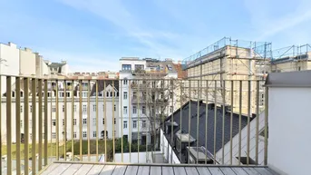 Expose Das Stadthaus Miller - Lichtdurchfluteter Dachgeschosstraum in exzellenter Lage Nahe Mariahilfer Str. &amp; Westbahnhof - Stil trifft Wohlfühlambiente