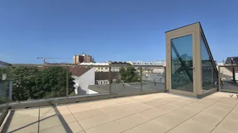 Expose Traumhafte Dachterrasse in exzellenter Lage Nahe Mariahilfer Str. &amp; Westbahnhof - Das Stadthaus Miller - Stil trifft durchdachtes Raumkonzept