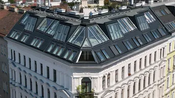 Expose Traumhafte Dachgeschosswohnung in 1020 Wien - vollsaniert, 4 Zimmer, Terrasse!