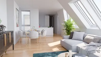 Expose Elegantes Wohnen über den Dächern Wiens - exklusive 4 Zimmer Dachgeschosswohnung mit Terrasse