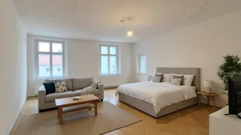 Expose Erleben Sie Kremser Altstadt hautnah - Stilvolle 1-Zimmer-Wohnung mit Altbaucharme in Toplage - Unbefristet anmieten