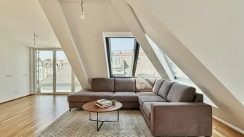 Expose BELGHOFERHAUS 42 - Exklusive 3-Zimmer Penthousewohnung mit direktem Liftzugang und Klimageräten sowie eigener Dachterrasse