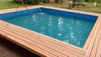 Expose Märchenhaftes Waldstück mit Hütte und Pool im Wienerwald, Vorderhainbach 1140 Wi