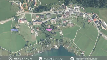 Expose Traumhaftes Baugrundstück 864m² - mit Seeblick &amp; Seezugang am Weißensee